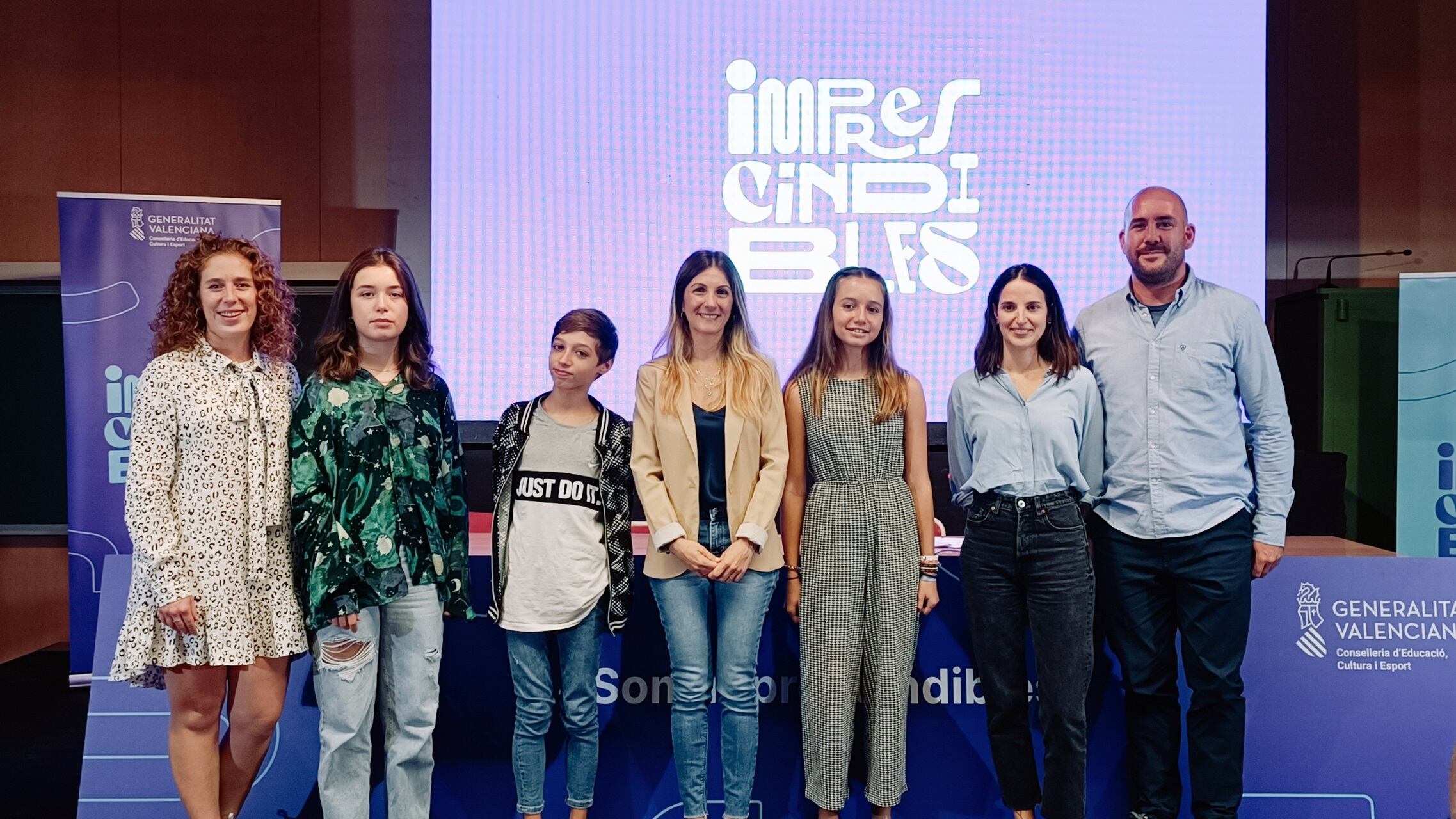 Raquel Andrés, directora general d&#039;Inclusió Educativa, presenta la campaña &#039;Imprescindibles&#039; para trabajar por la salud mental junto al alumnado del IES Arabí de l&#039;Alfàs del Pi