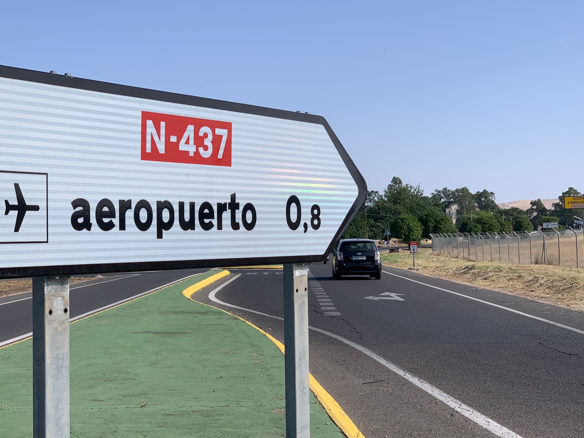 Acceso al Aeropuerto de Córdoba