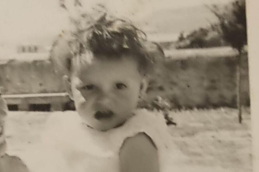 Imagen de Begoña de pequeña