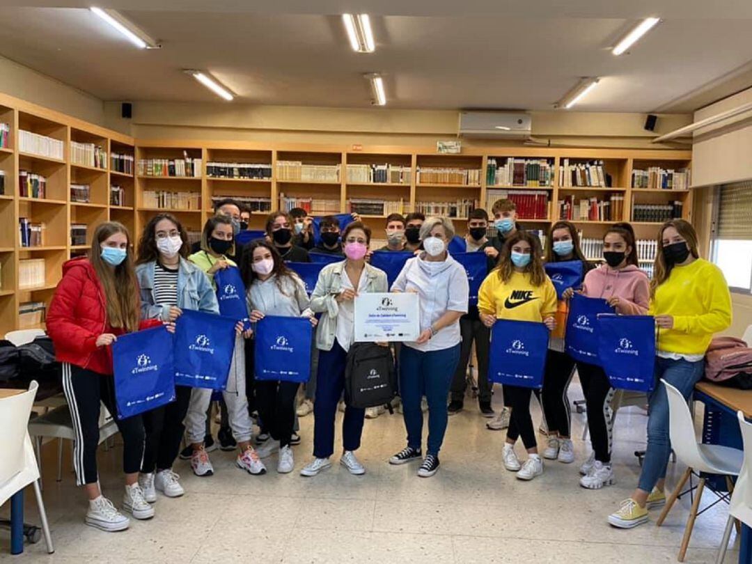 Los alumnos del IES Jándula ganan el Premio Europea Etwinning