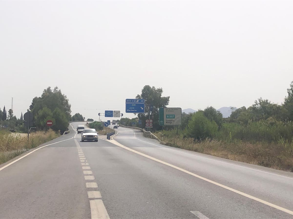 Nuevo proyecto en Málaga para seguir convirtiendo en autovía la A357, tras quedarse desfasado el contratado hace 14 años
