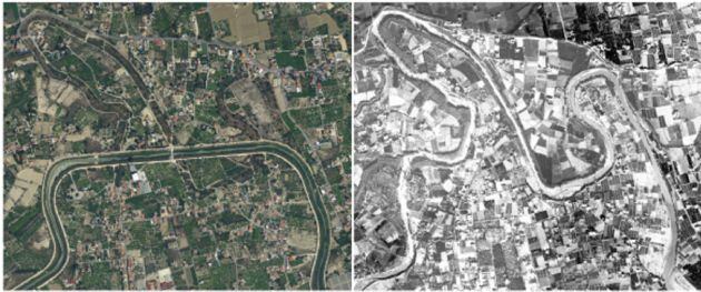 Modificación del cauce del río Segura en el Plan de Defensa de las Avenidas en Rincón de Beniscornía en Murcia