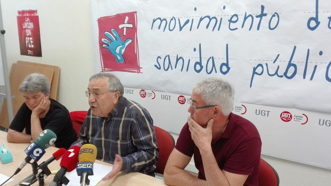 Rueda de prensa del Moviemiento en Defensa de la Sanidad Pública