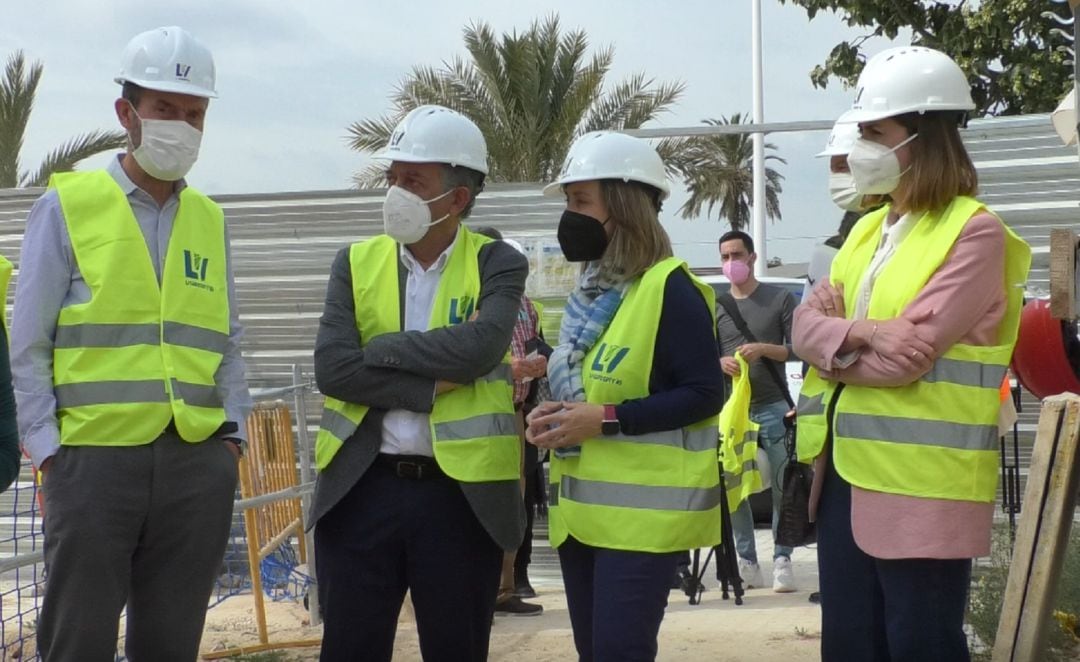Visita de Miquel Soler al IES Vicente Verdú