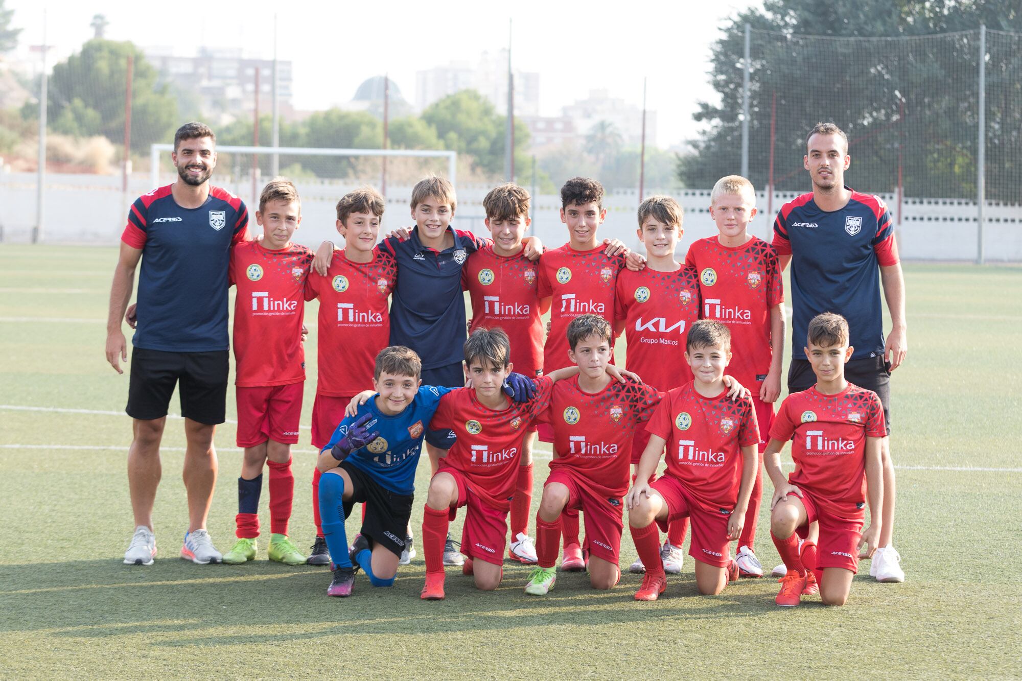 Equipo alevín A del Elda Unión Cableword