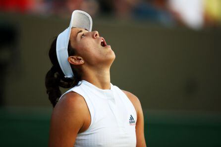 La derrota en segunda ronda del Wimbledon fue un duro golpe para la deportista española