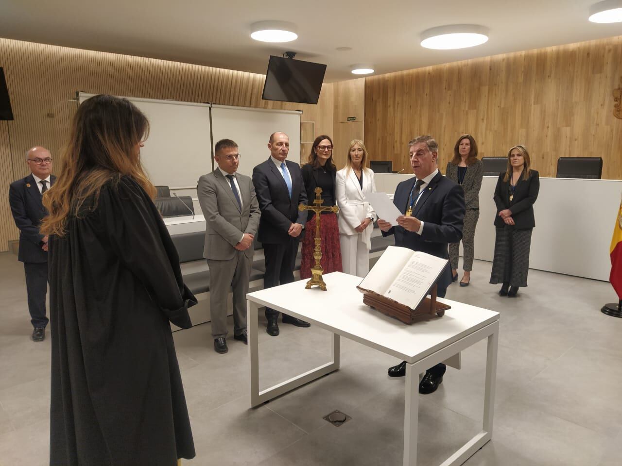 Jurament de la nova fiscal adjunta, Marta Villaverde.