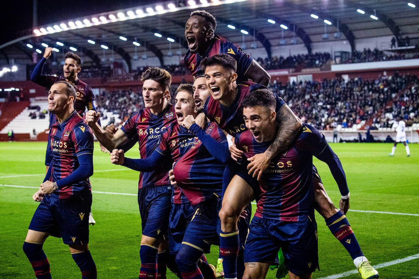 El Levante ha vencido en tres partidos lejos de su estadio.