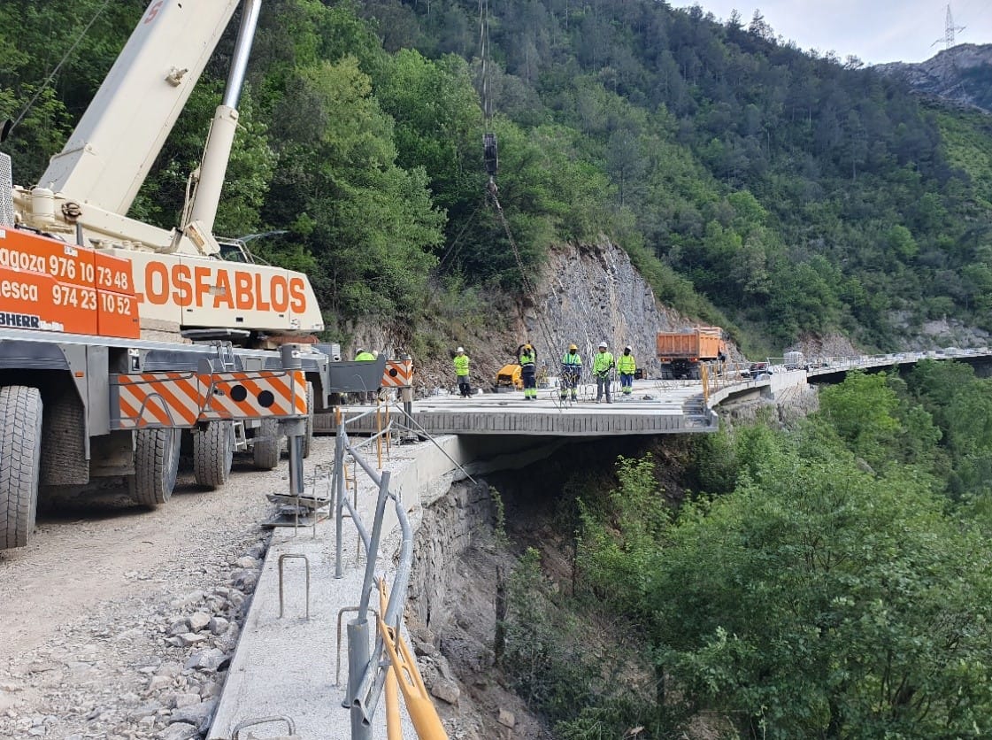 Obras en el Congosto de Ventamillo-Campo