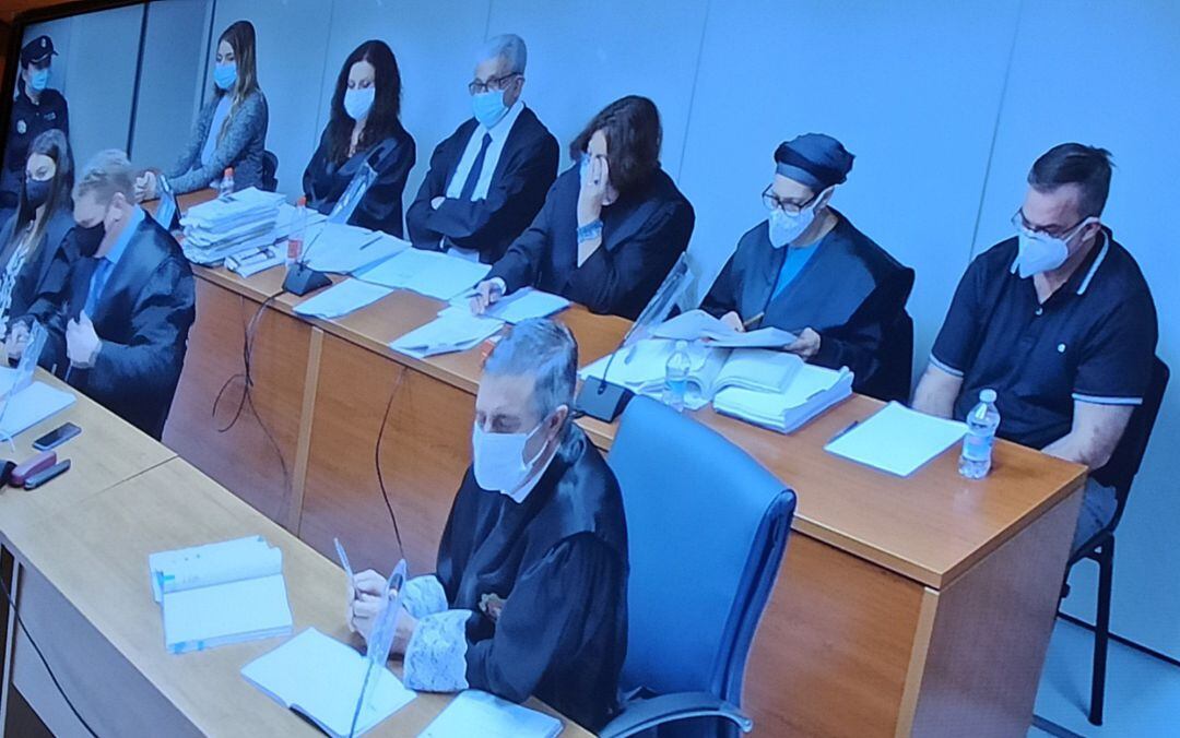 Maje y Salva en el juicio por el crimen de Patraix 
 