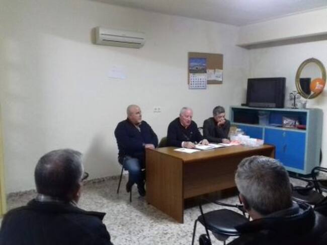 Reunión en Sax de integrantes y simpatizantes de Ciudadanos