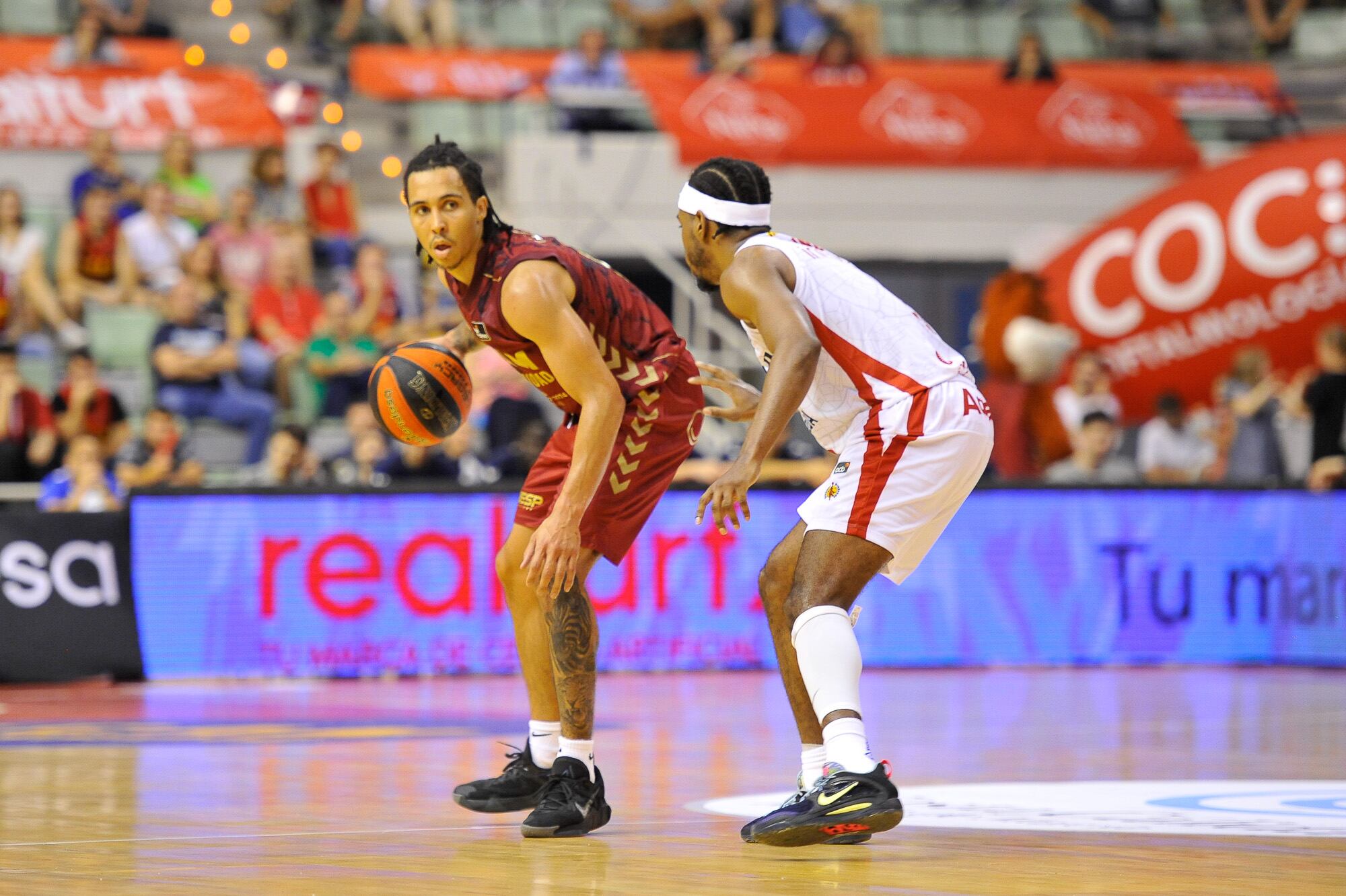 Travis Trice, jugador del UCAM Murcia CB, durante el partido contra el Baxi Manresa