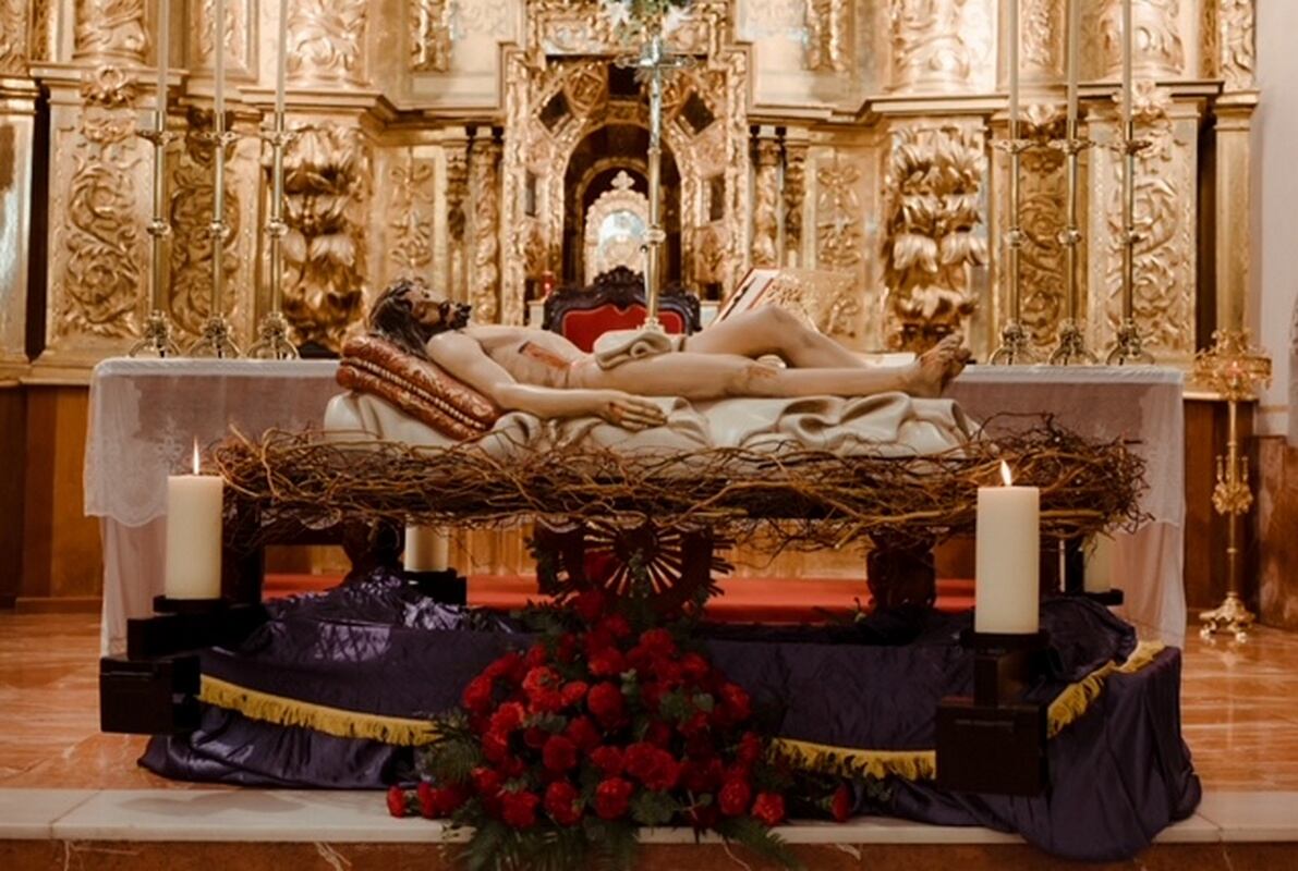 Nueva talla procesional de la Hermandad del Santo Sepulcro de Gandia