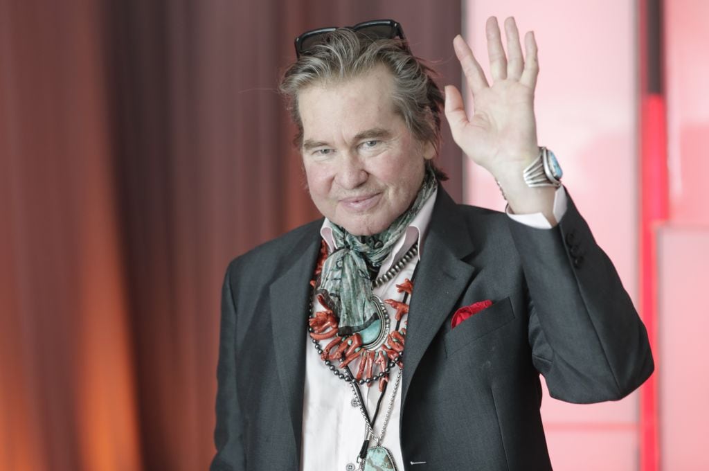 El actor Val Kilmer en una visita a la sede de Naciones Unidas. 