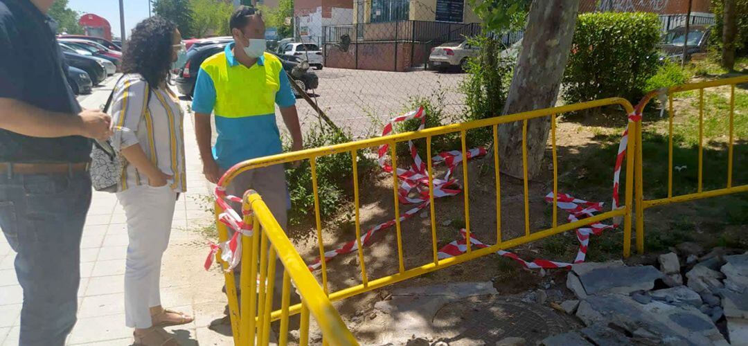 Obras en los distritos