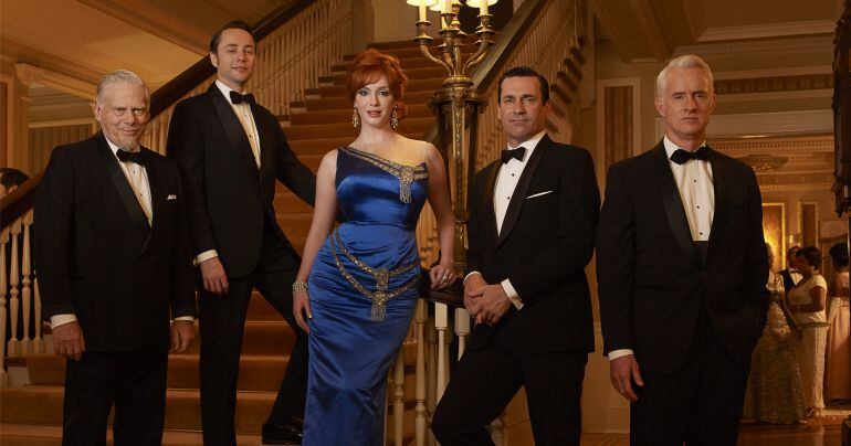 Algunos de los personajes protagonistas de &#039;Mad Men&#039;