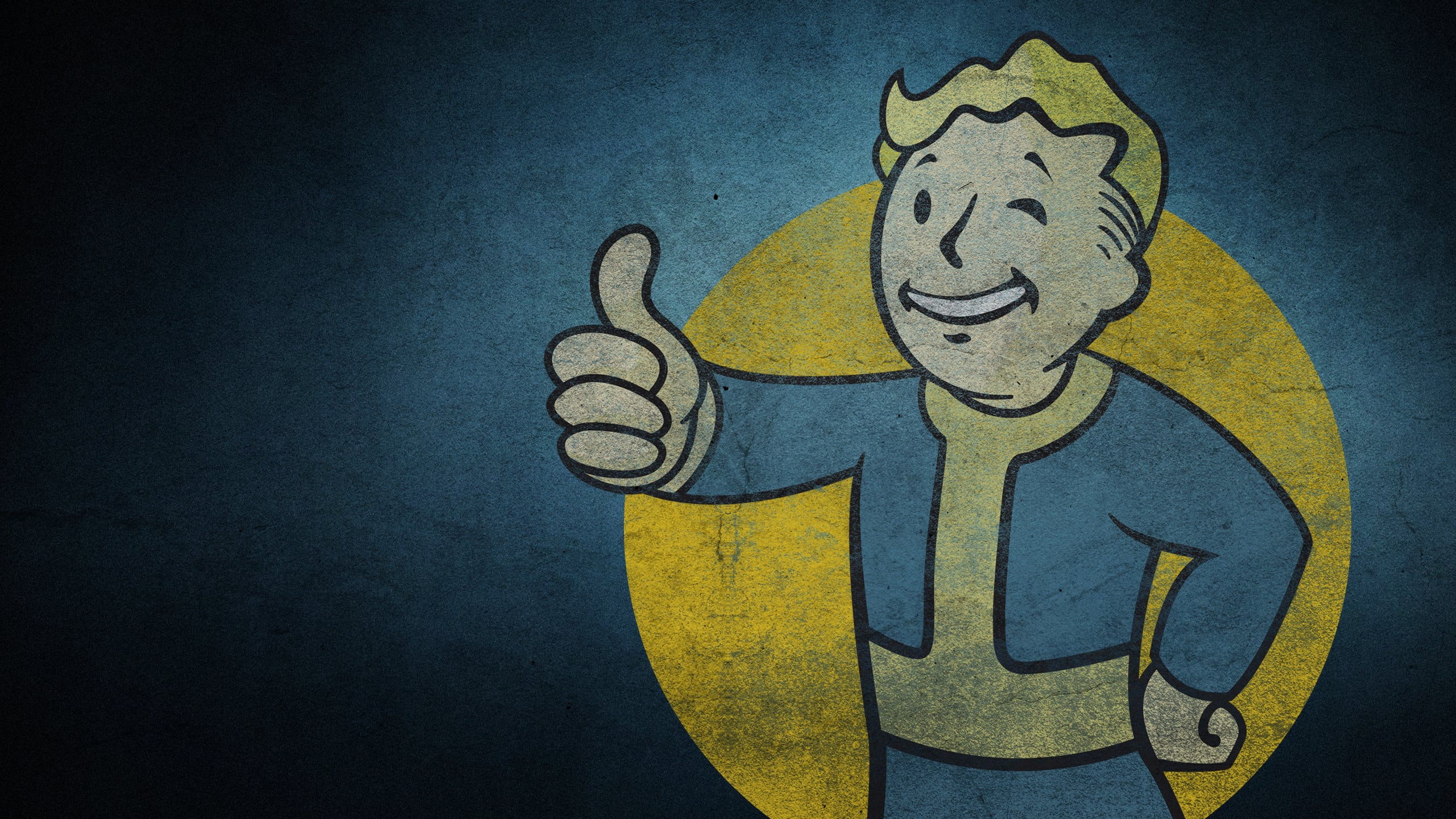 Así es el icónico Vault Boy.