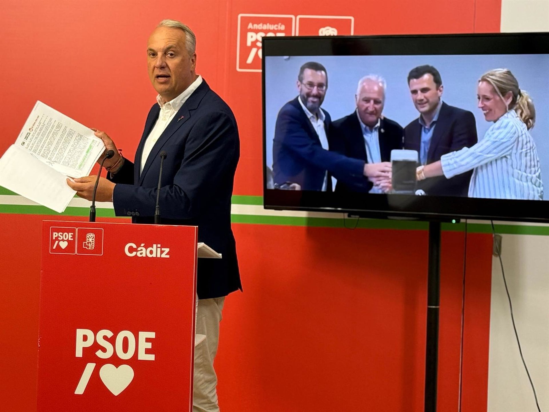 Juan Carlos Ruiz Boix este lunes en rueda de prensa