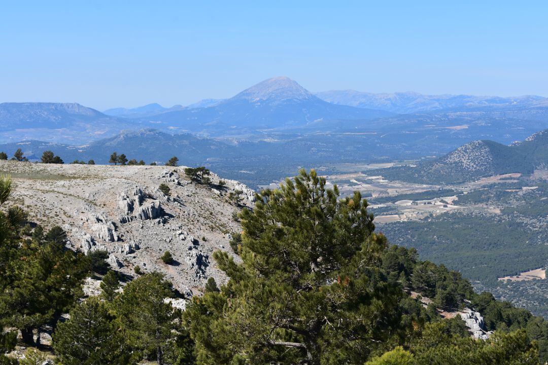 Revolcadores, la cima de la Región de Murcia.