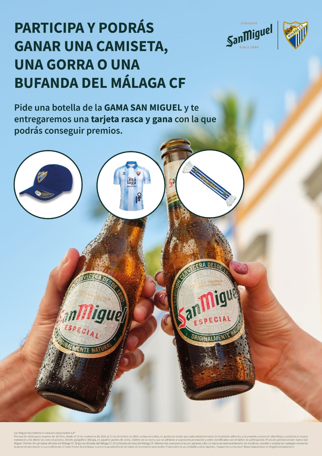 50 bares de Málaga y provincia para ver al Málaga de visitante