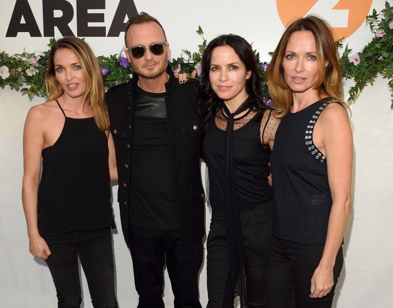 Los hermanos Corrs antes de su actuación en Londres el pasado mes de septiembre