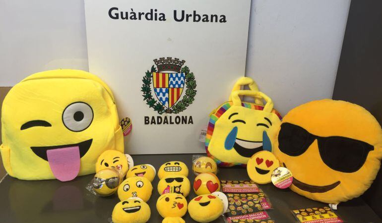 Imatges dels peluixos incautats.