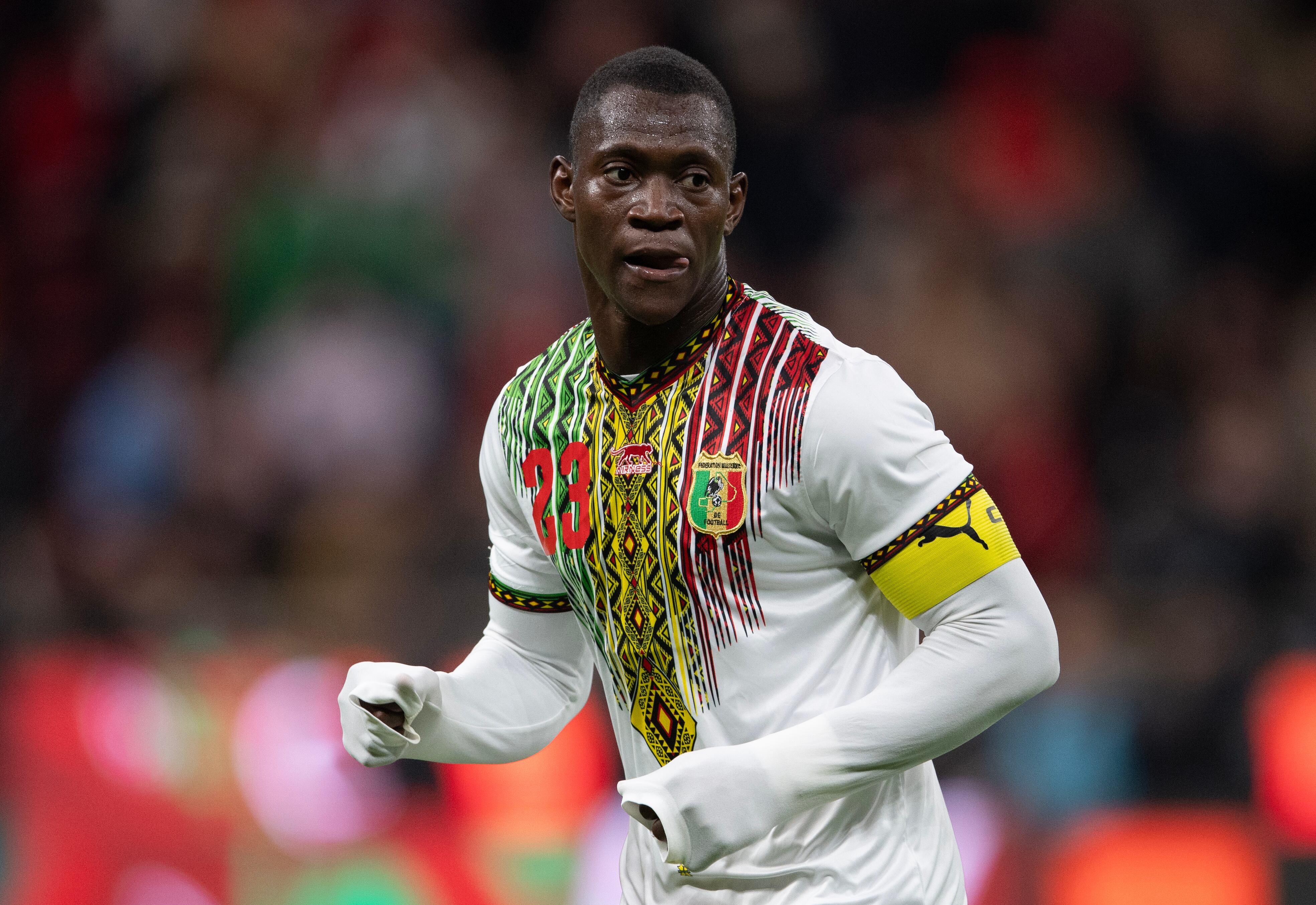RABAT, MOROCCO - DECEMBER 26: Aliou Dieng of Mali during the Africa Cup Of Nations Group A match between Morocco and Mali at Prince Moulay Abdellah Stadium on December 26, 2025 in Rabat, Morocco. (Photo by Visionhaus/Getty Images)