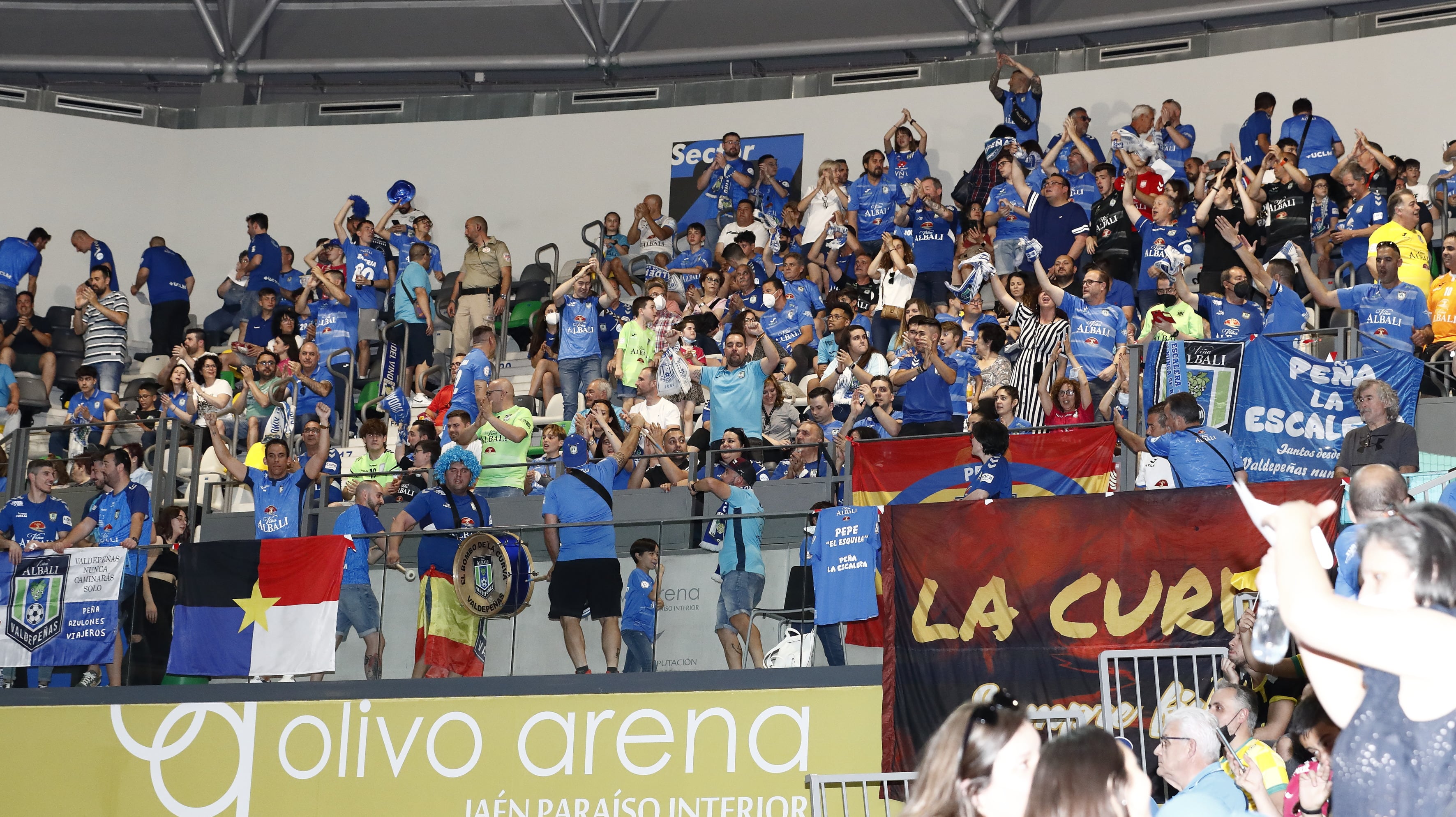 Imagen de la semifinal de la Copa del Rey entre Viña Albali Valdepeñas y Jaén Paraíso Interior