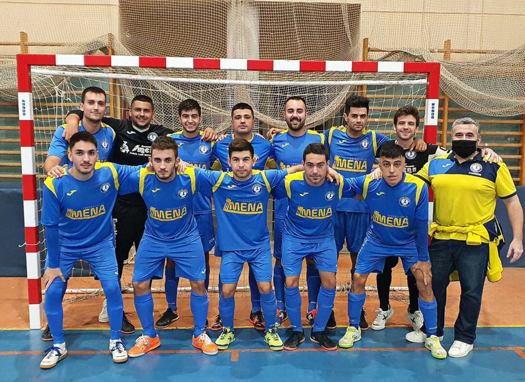 Plantilla del CFS Dianense senior Masculino.