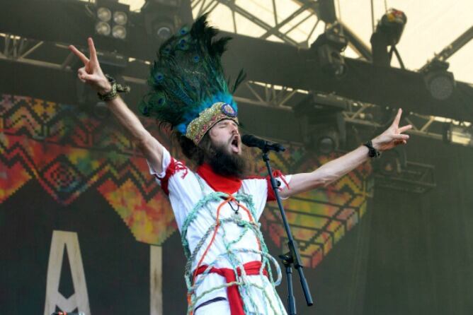 Concierto de Crystal Fighters.