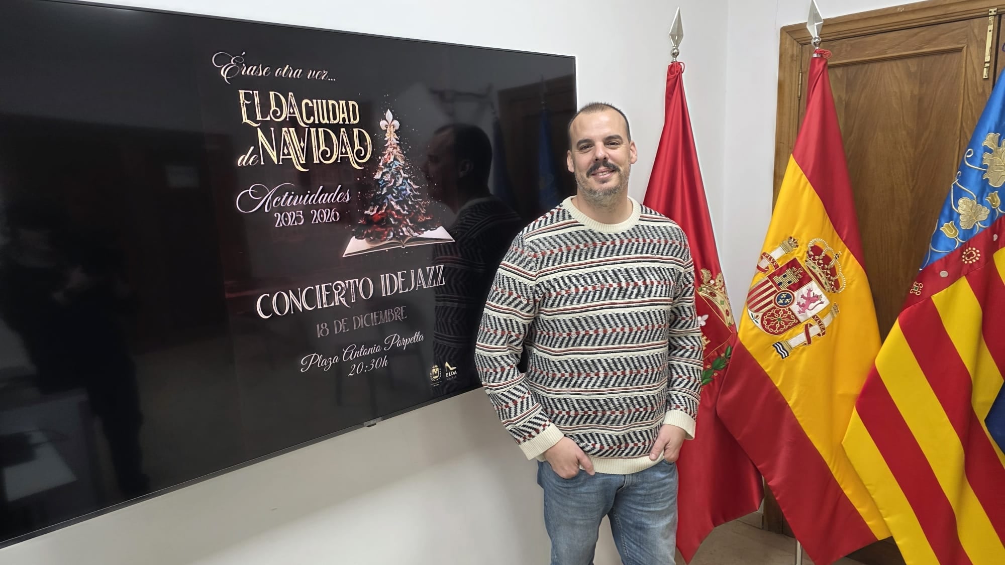Iñaki Pérez, edil de Cultura de Elda