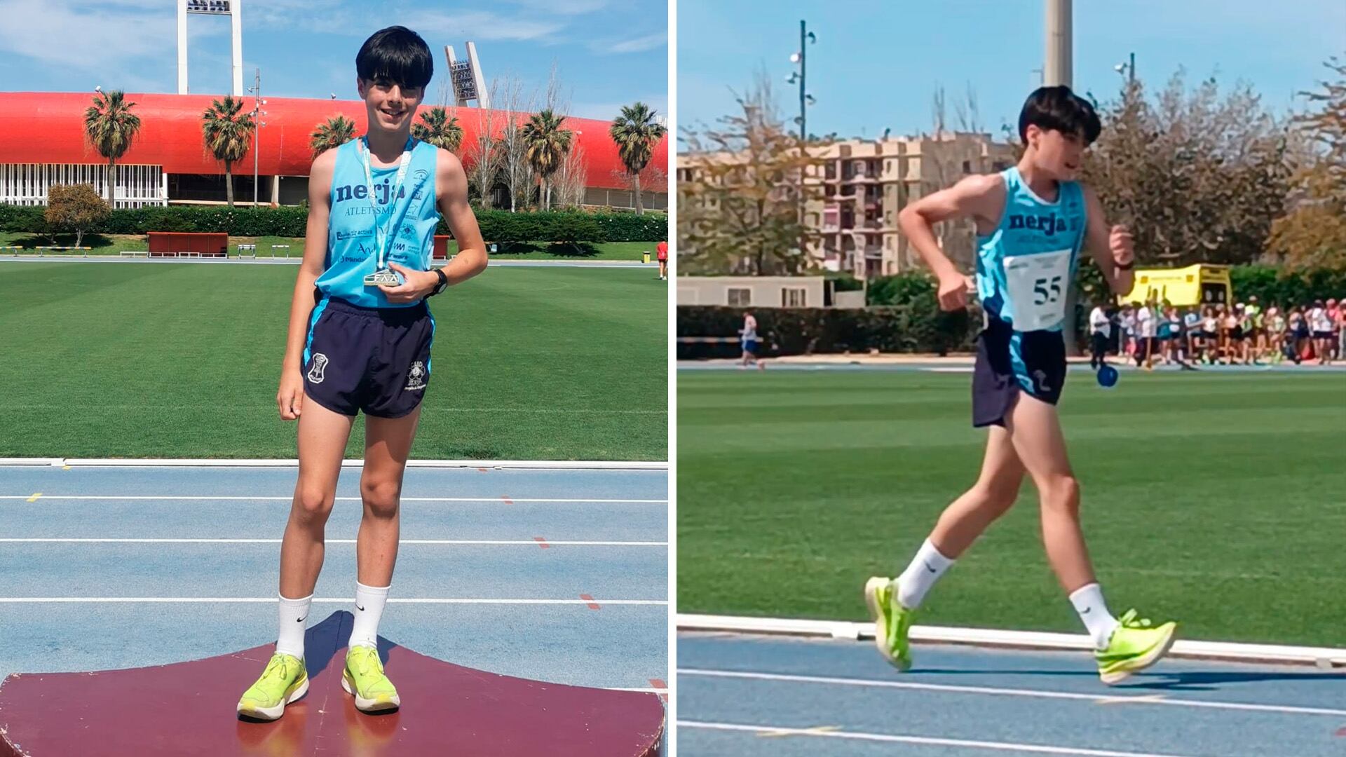 Alejandro Martín, en el Campeonato de Andalucía oriental sub-14