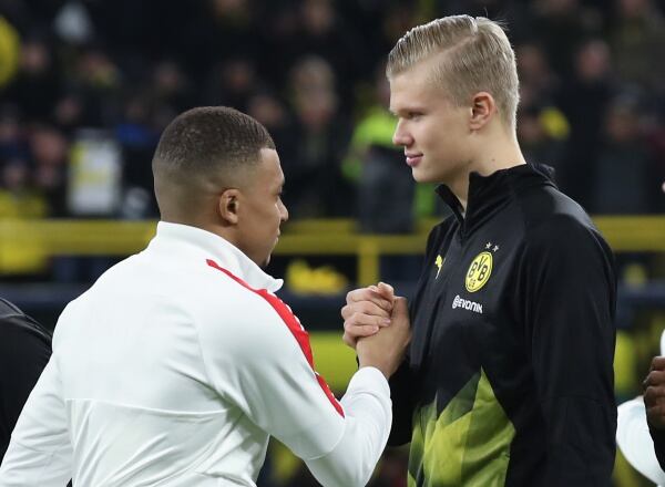 Mbappé y Haaland