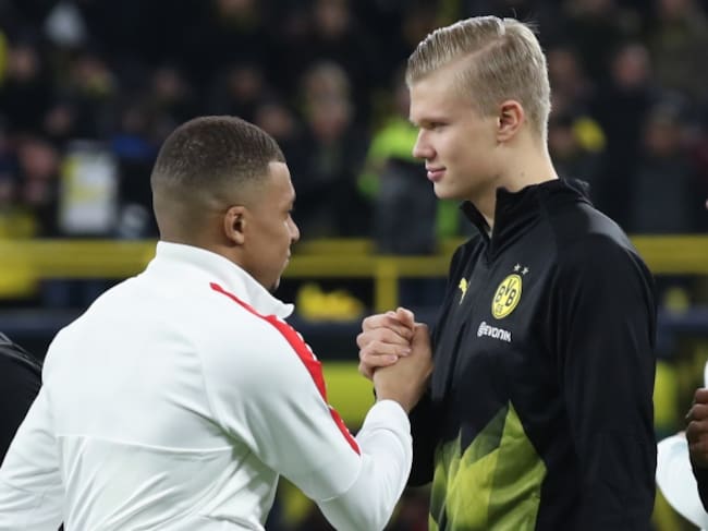 Mbappé y Haaland