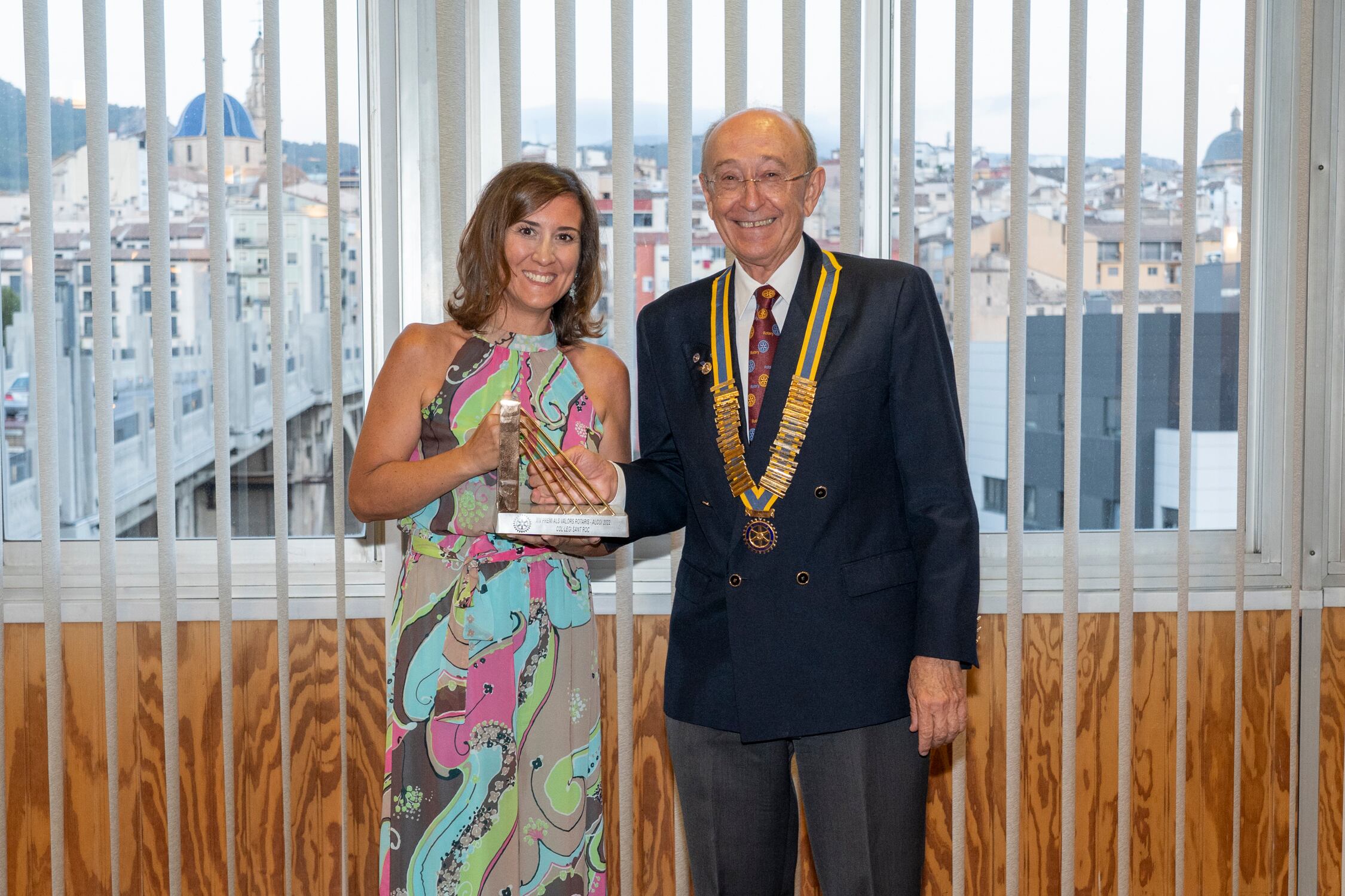 Premios Valores Rotarios al Colegio Sant Roc de Alcoy