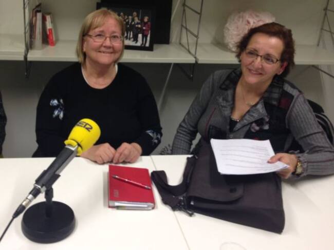 Marcela Garcia i Ana Garcia vicepresidenta i presidenta de l'Associació de Dones Blanca Almendro