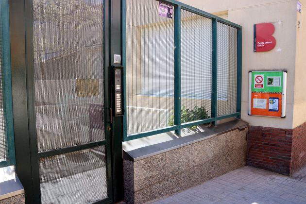 Acceso a la guardería municipal de Gracia, en Barcelona