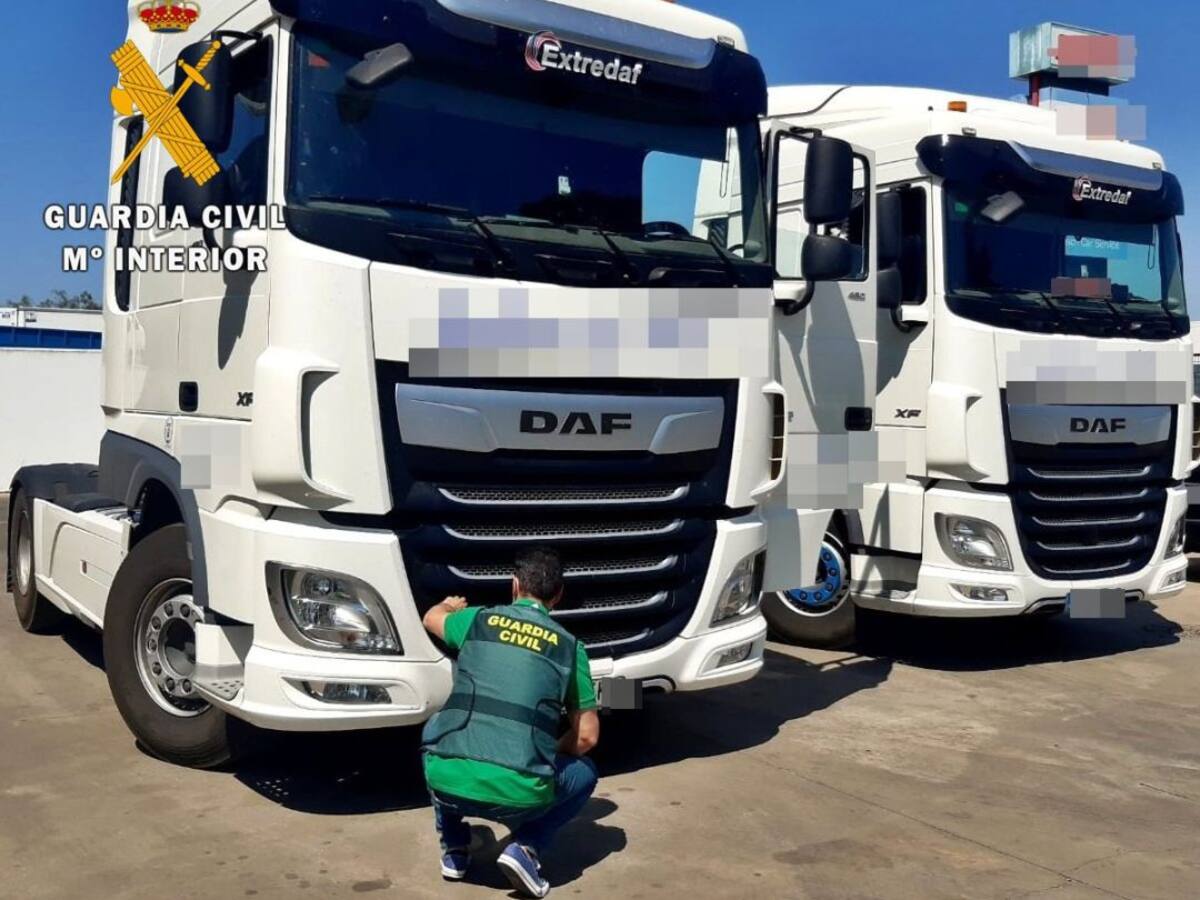 La Guardia Civil detiene a 26 personas, 2 de ellos en Cantabria, por usar tacógrafos manipulados