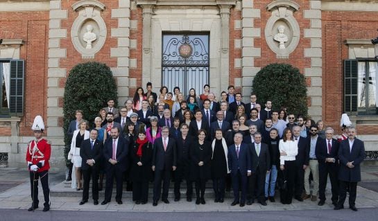 FOTOGALERÍA: la recepción a los premiados en el Palacete Albéniz.