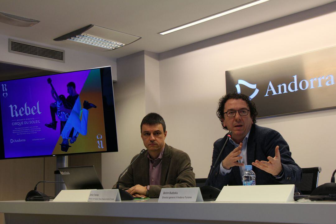 Presentació del proper espectacle de Cirque du Soleil a Andorra: Rebel