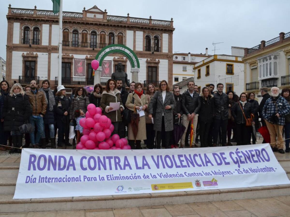 Ronda se suma al Día Internacional Contra la Violencia de Género