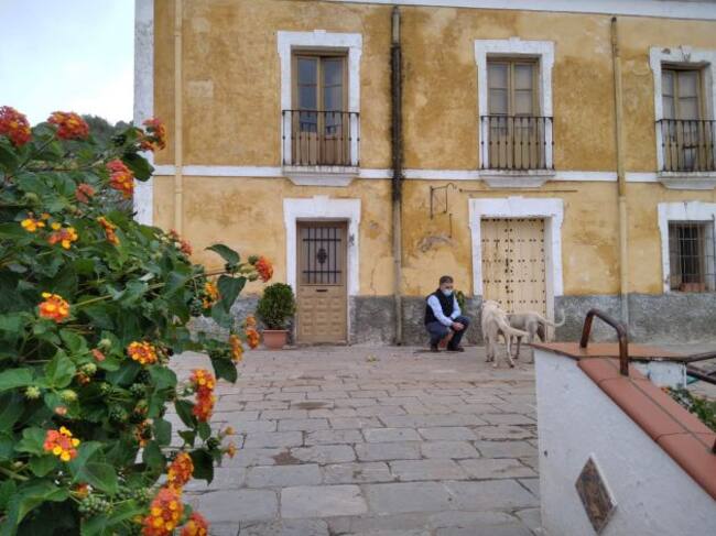 Casa de la Huerta de las Ventanas en el entorno de la Sierra de Córdoba