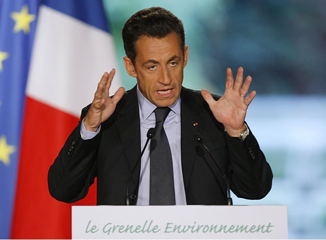 El presidente francés, Nicolas Sarkozy.