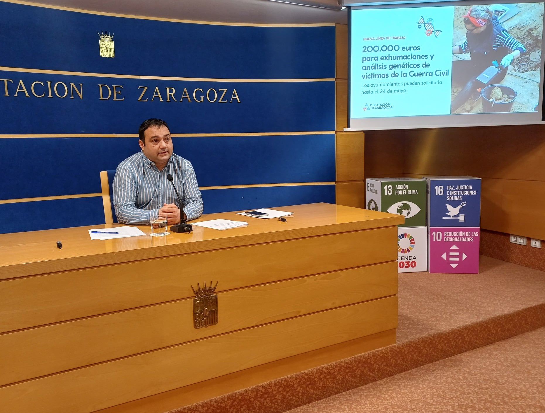 El Boletín Oficial de la Provincia publicó el viernes pasado las normas de una consulta previa para que los ayuntamientos puedan adherirse pidiendo a la DPZ la realización de este tipo de actuaciones de memoria democrática.