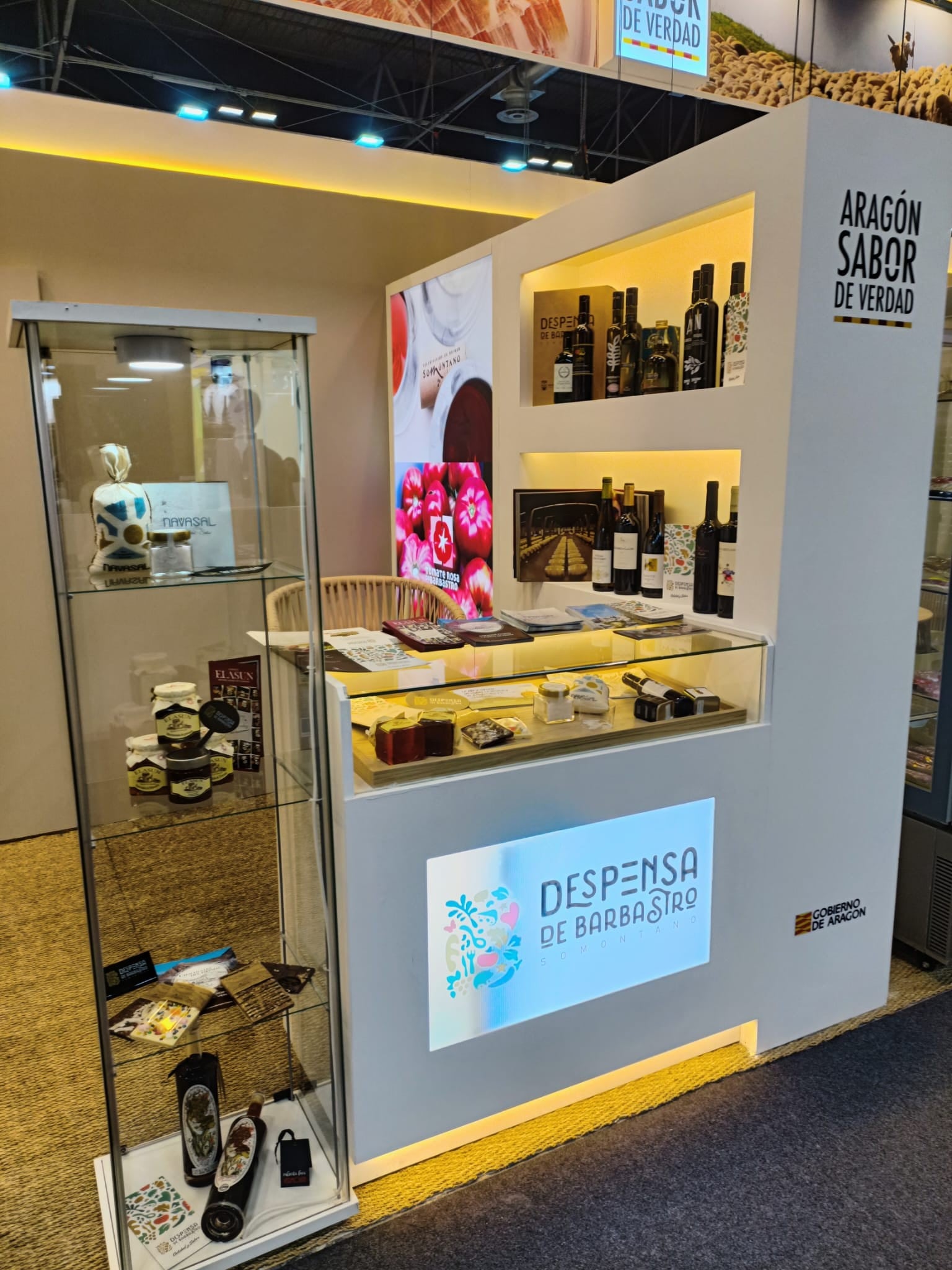 Los productos de la Despensa de Barbastro en Madrid