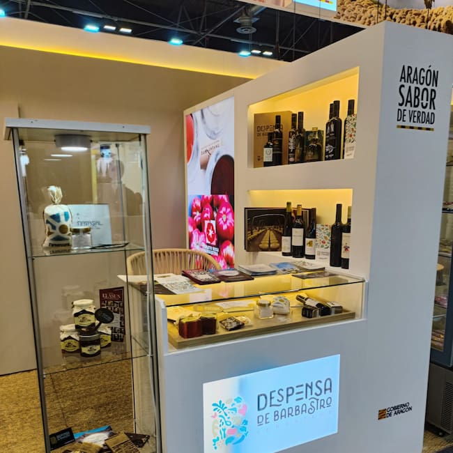 Los productos de la Despensa de Barbastro en Madrid