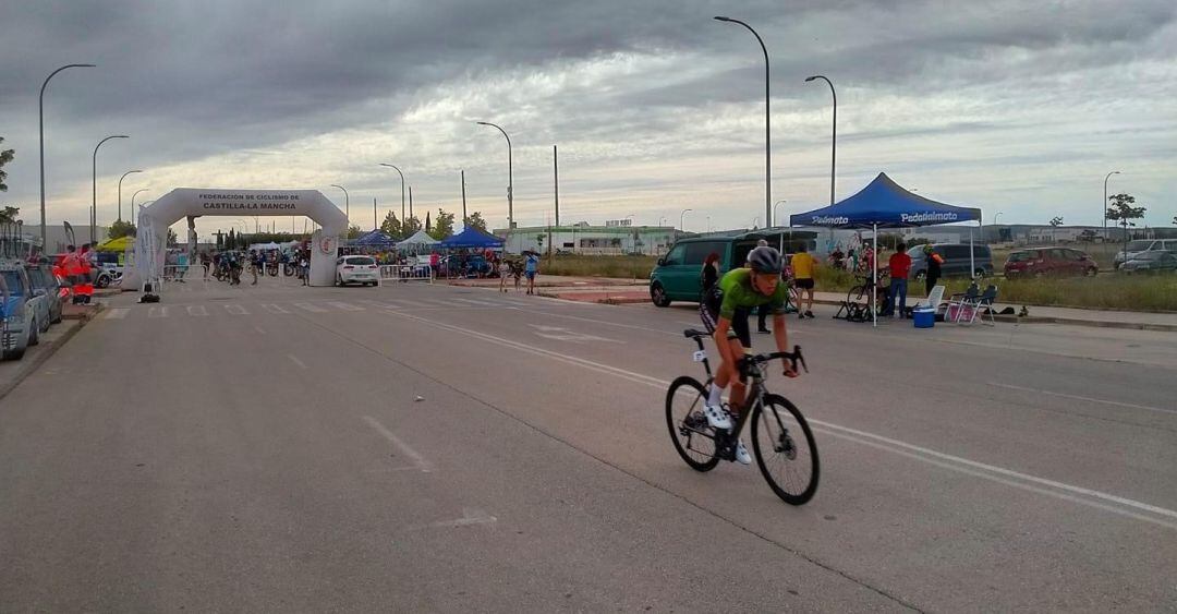 Imagen de una de las pruebas ciclistas, desarrollada este fin de semana en Valdepeñas (Ciudad Real)