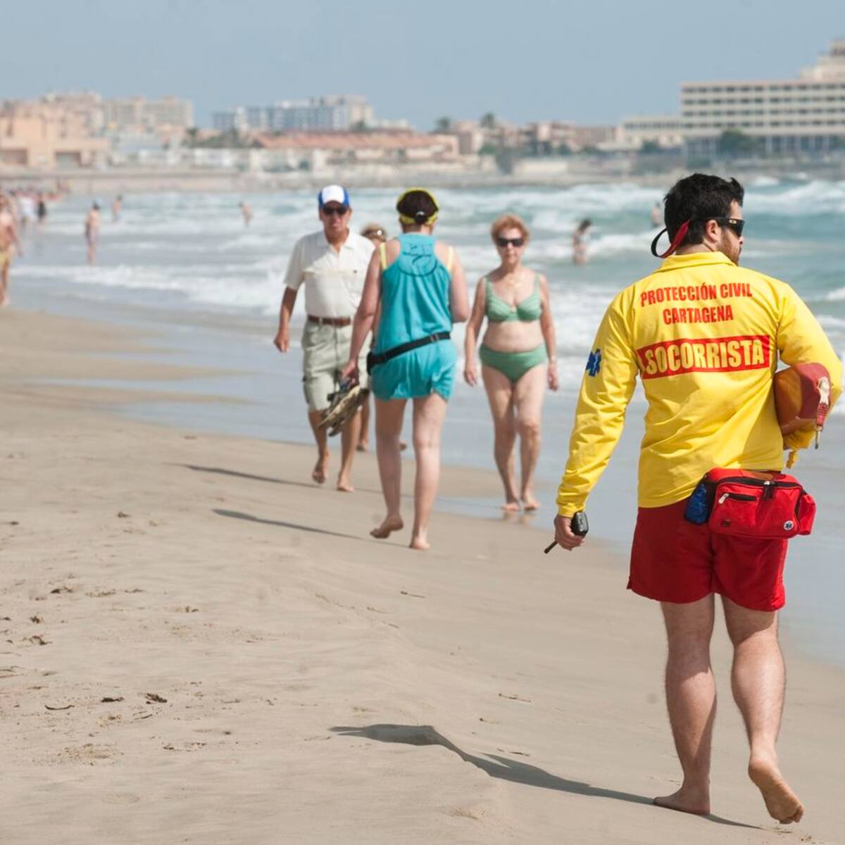 Efectivos del Plan Copla realizan más de 11.300 asistencias en playas de la Región en julio