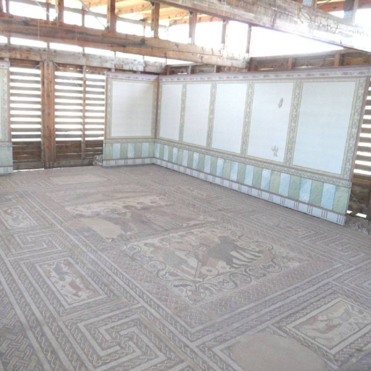 La Junta autoriza mejoras en la villa romana de Santa Cruz y Clunia