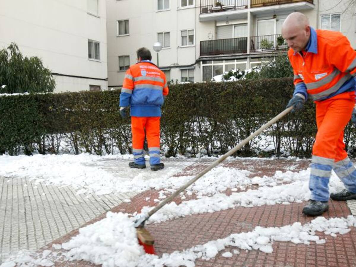 Todo listo para combatir nieve y heladas en Alcobendas
